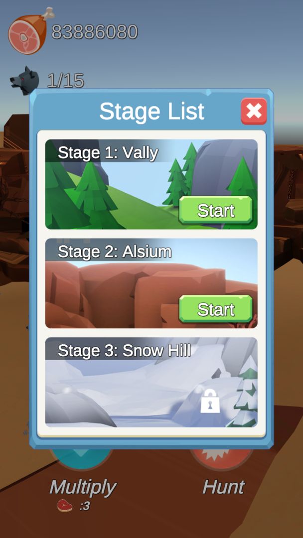 狼群模拟器游戏截图