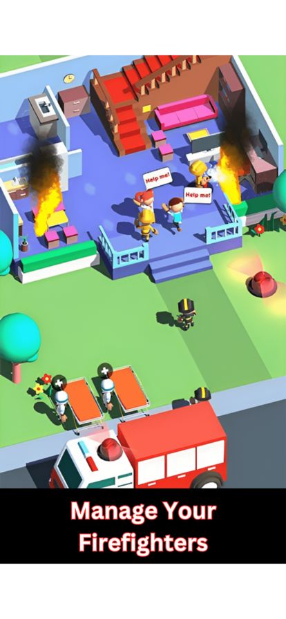 Idle Fire Fighter Rich Tycoon游戏截图