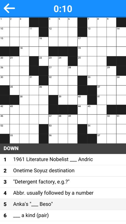 Crossword - Fun Word Puzzles游戏截图
