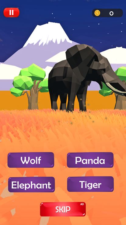 Guess the Animal Quiz Game游戏截图