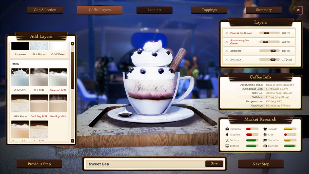 Espresso Tycoon Prologue: Underwater游戏截图