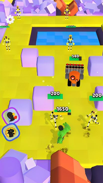 Idle Macho Superhero Clash War游戏截图