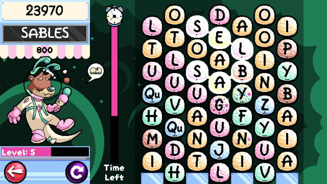 WordScoop With Gelato the Otter游戏截图