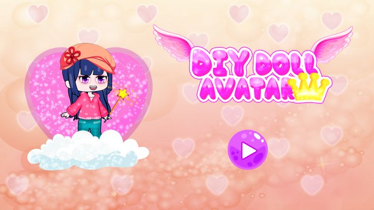 DIY娃娃头像改头换面游戏截图