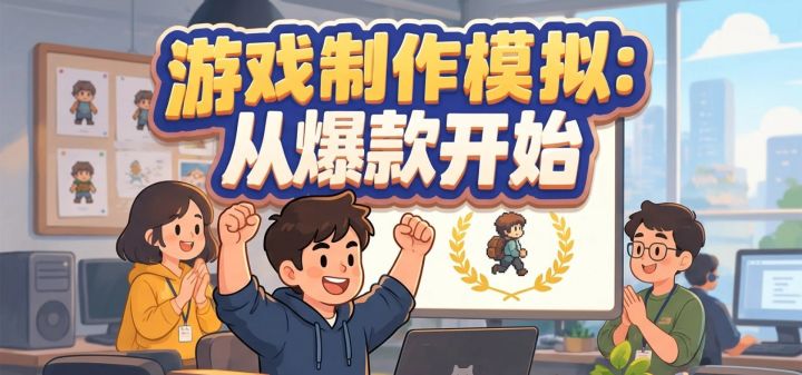 游戏制作模拟：从爆款开始 封面