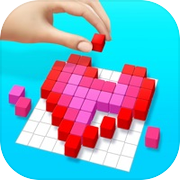 Cubes art - unique puzzleicon