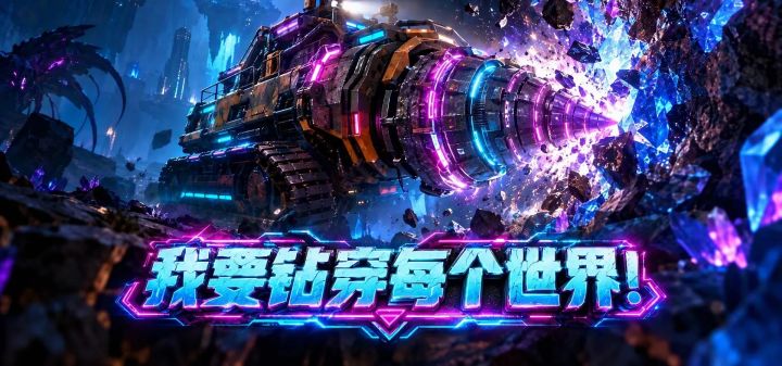 我要钻穿每个世界！ 封面