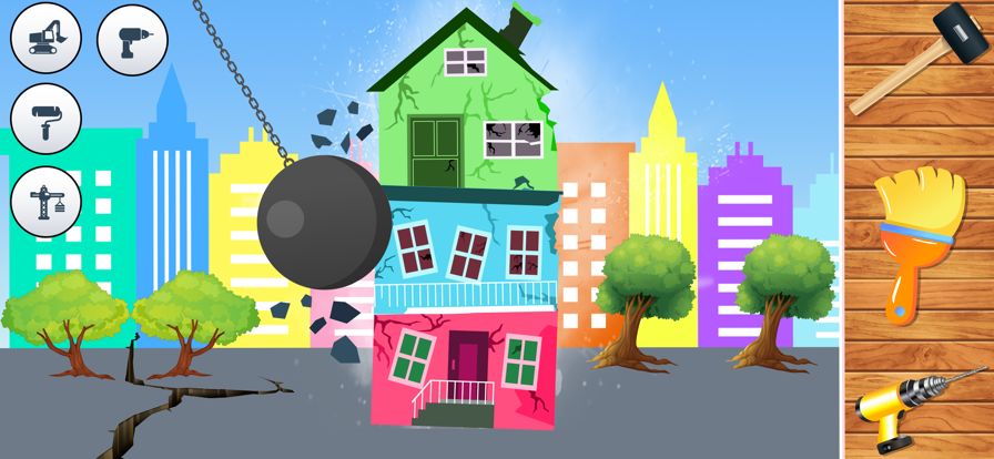 Funny Construction Trucks Game游戏截图