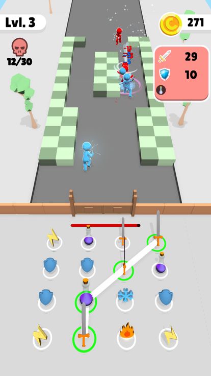 Idle Warrior游戏截图
