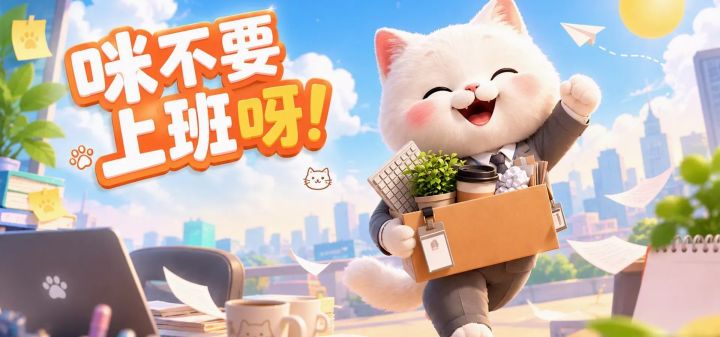咪不要上班呀！ 封面
