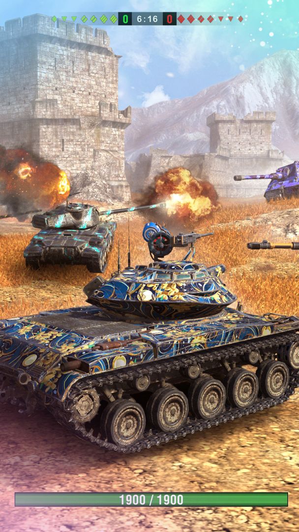 坦克世界闪击战游戏截图