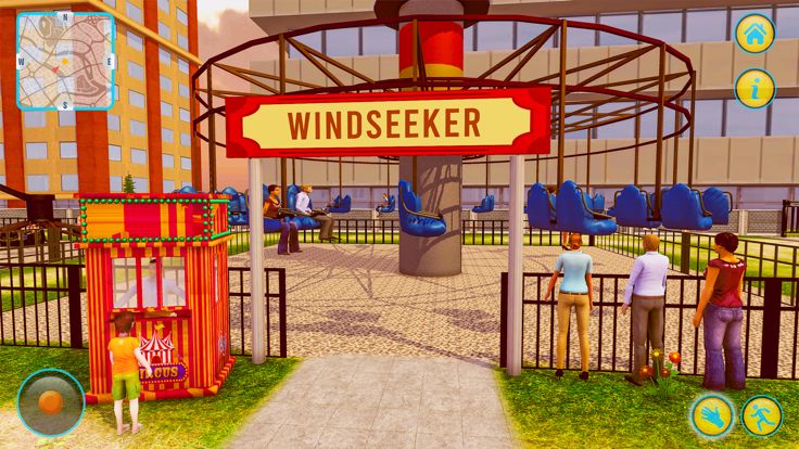 Amusement Theme Park Simulator游戏截图
