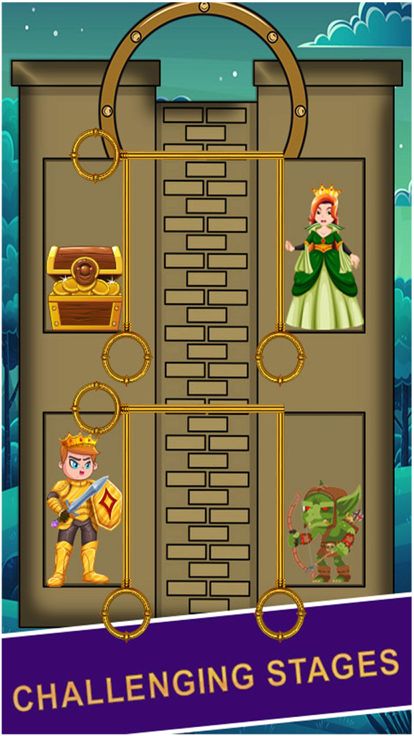 救援英雄拼图: 引脚拉动游戏截图