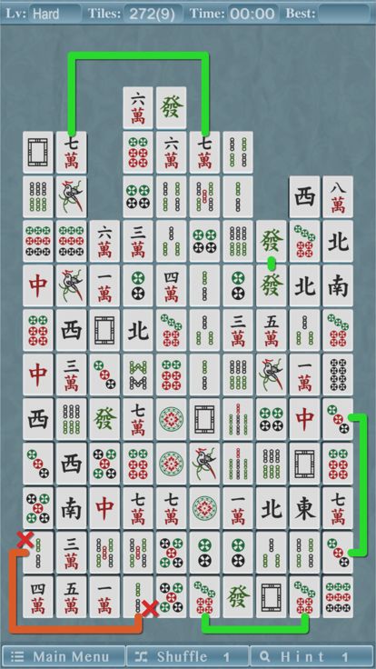 Mahjong Pair II游戏截图