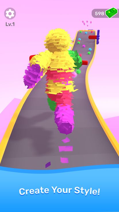 Paper Man Runner游戏截图