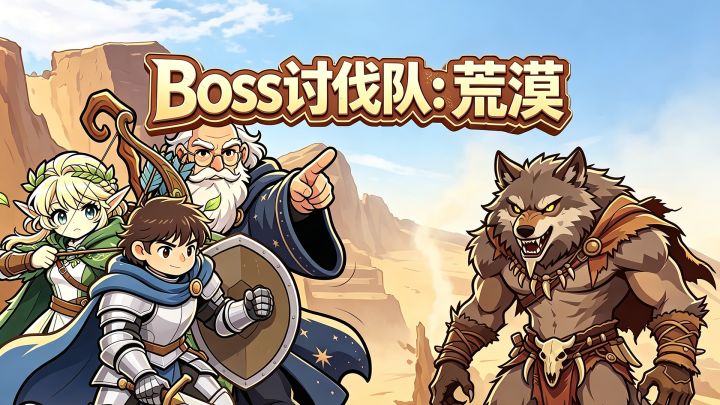 Boss讨伐队：荒漠 封面