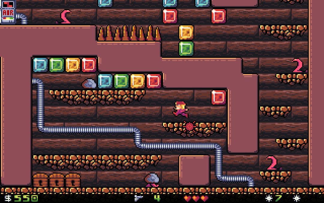 Crystal Caves HD游戏截图
