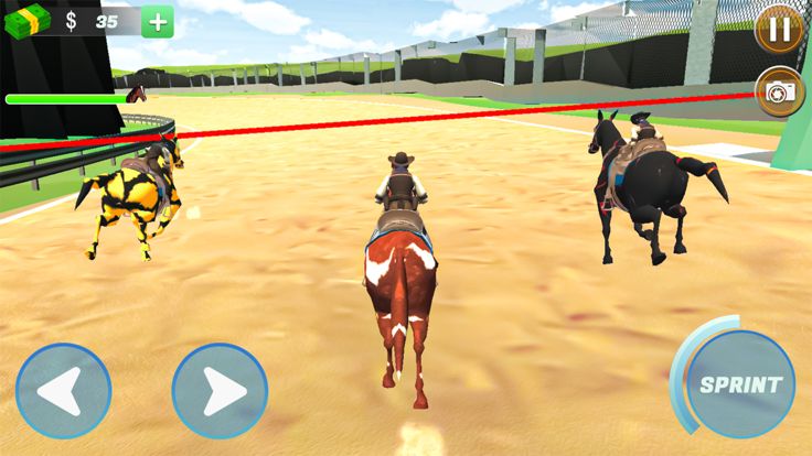 Horse Racing Game Horse Derby游戏截图