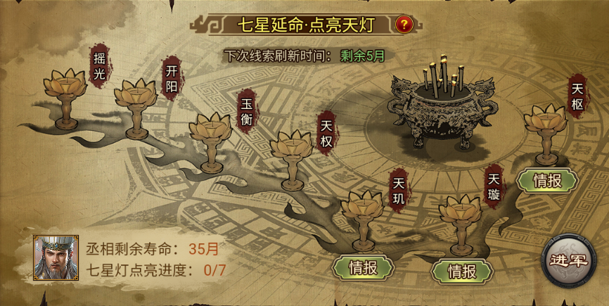 活动剧本『北伐中原・七星续命』