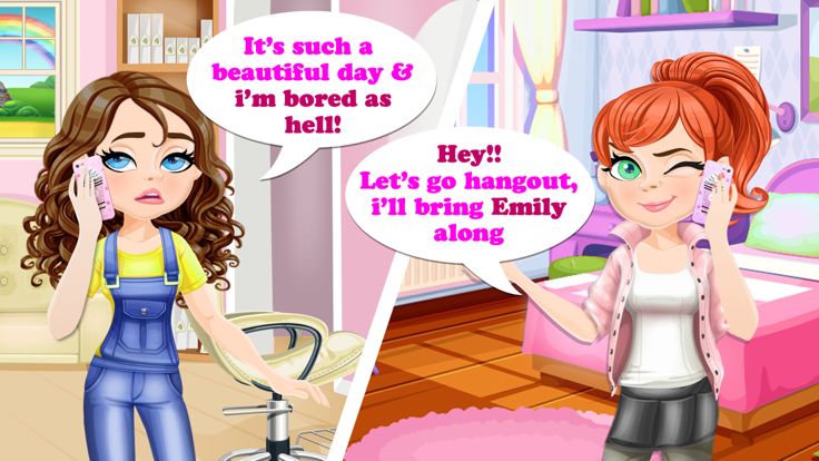 高中喜怒无常的女孩游戏截图