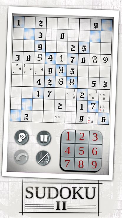 Sudoku2游戏截图