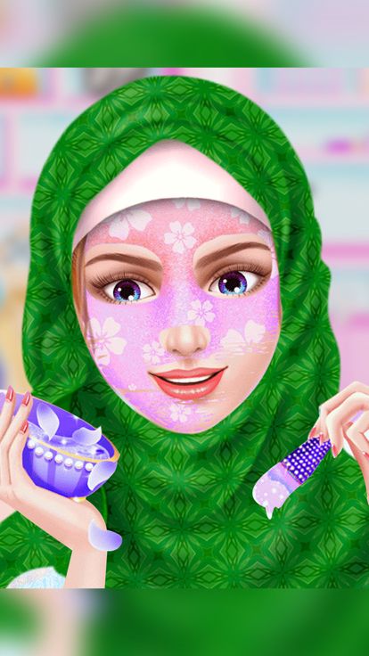 Hijab Fashion Doll Makeover游戏截图