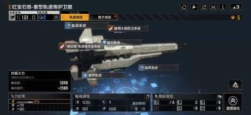 红宝石级轨道炮护卫舰详细测评
