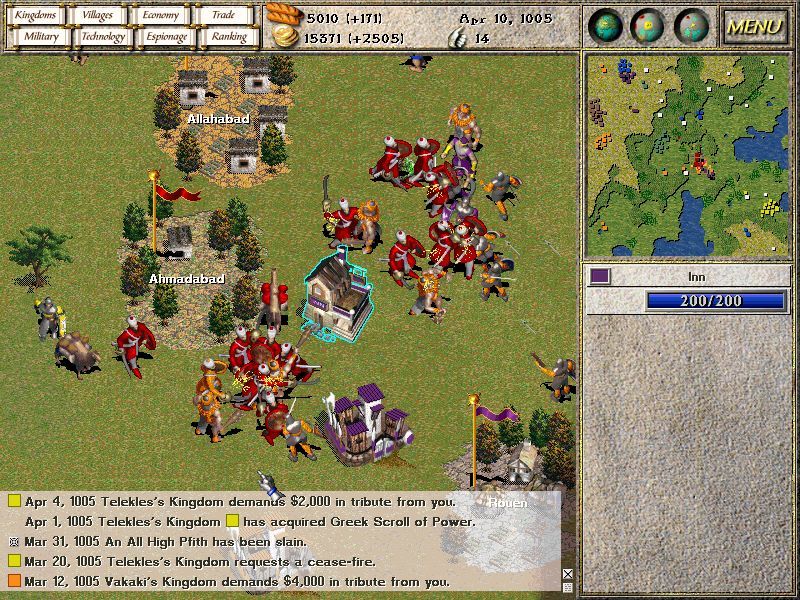 Seven Kingdoms: Ancient Adversaries游戏截图