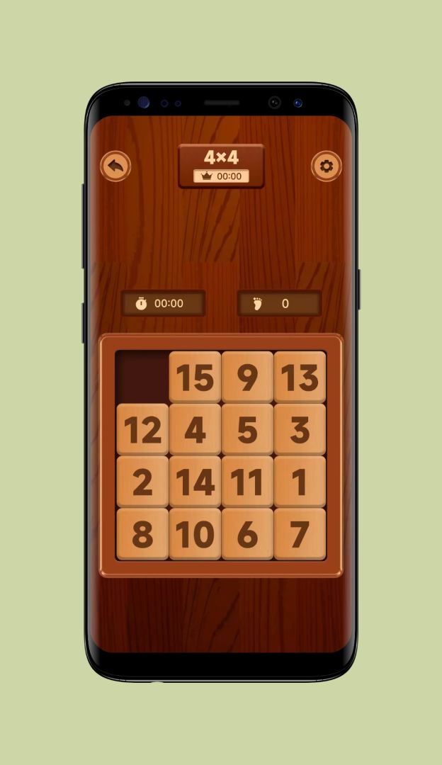 数字华容道游戏截图