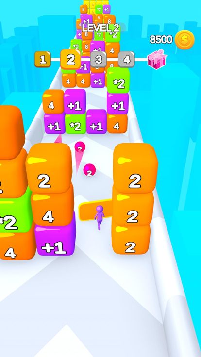 Bouncing Balls 2048游戏截图