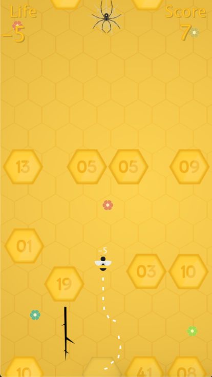 Honey Bee - Spider Puzzle游戏截图