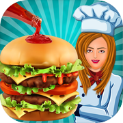 厨房 发烧 汉堡 制造商 - 烹饪 制造商 游戏icon