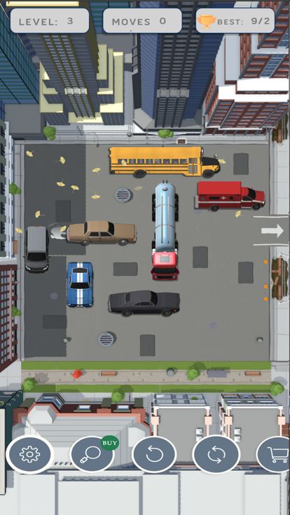 停车场驾驶:华容道益智游戏游戏截图