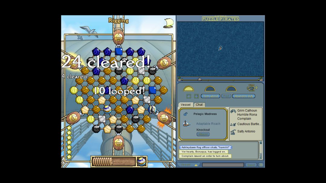 Puzzle Pirates: Dark Seas游戏截图