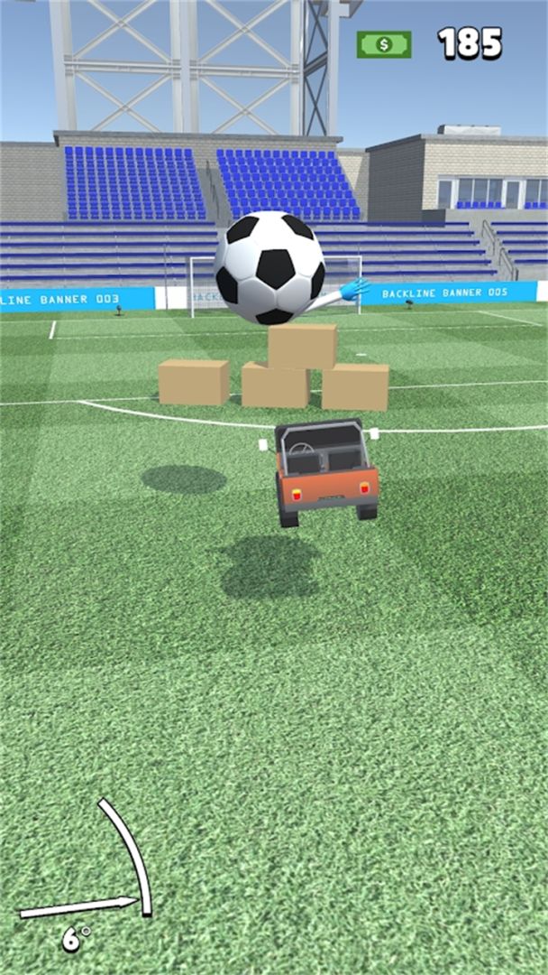 汽车足球游戏截图