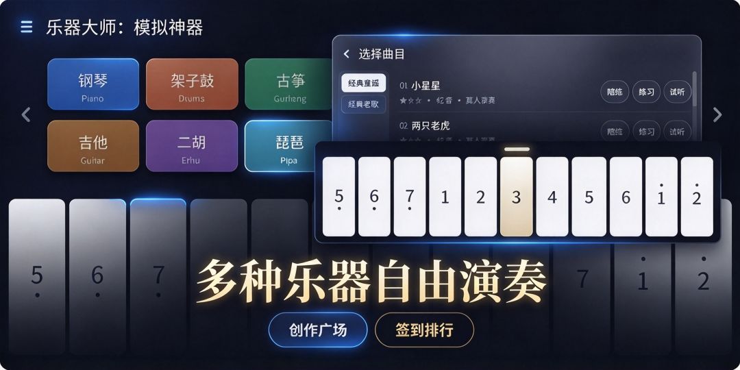乐器大师:模拟神器游戏截图