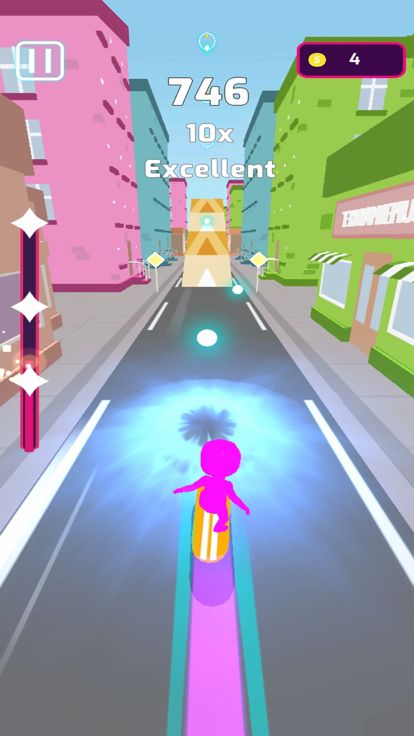 Beat Hover - City Rythm Game游戏截图