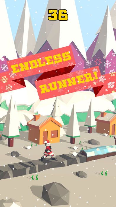 Swipe Santa游戏截图