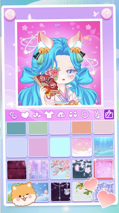 漫画换装美颜头像制作游戏截图