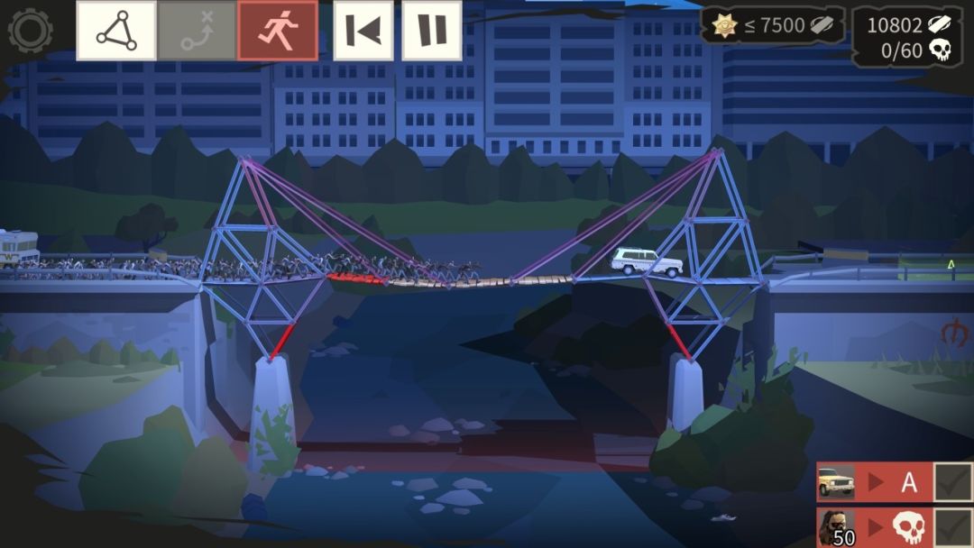Bridge Constructor: The Walking Dead游戏截图