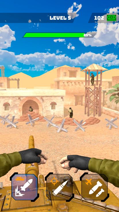 Sniper Tank: Precision Strike游戏截图