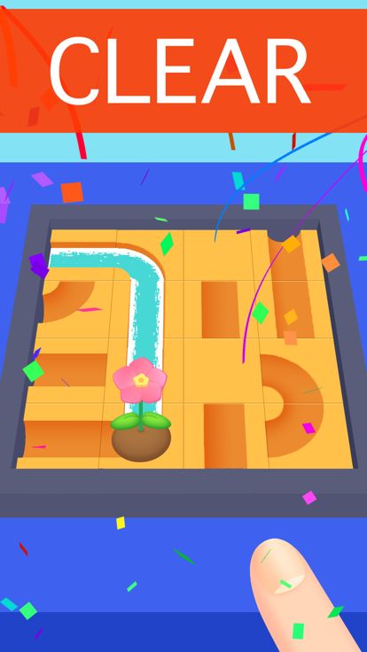 Unblock Water Puzzle游戏截图