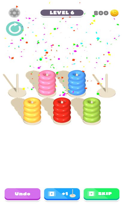 Hoop Puzzle - Sort them all游戏截图