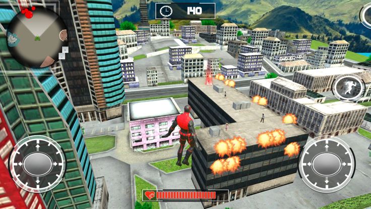 超级铁绳英雄游戏截图