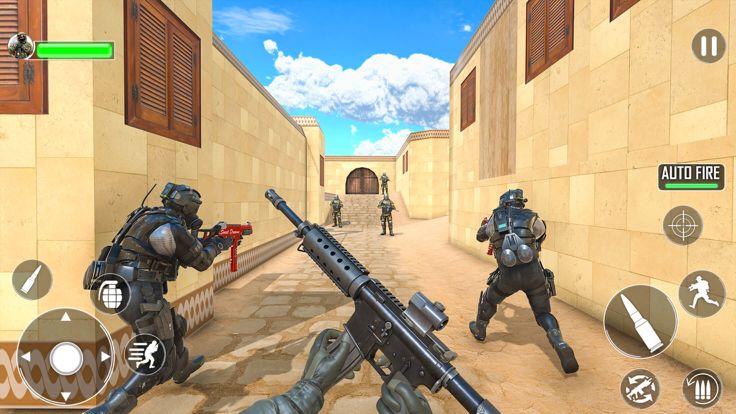 现代行动 fps 枪战 2022：突击队特警部队射击游戏游戏截图