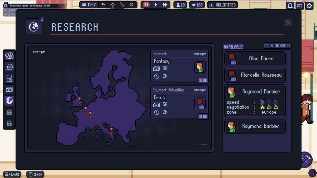 像素影院物语游戏截图