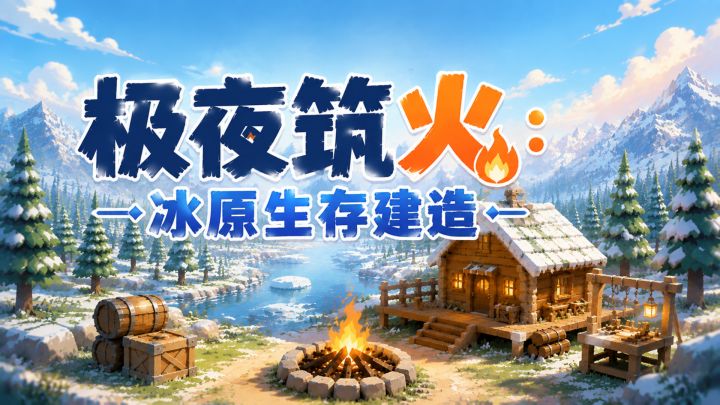 极夜筑火：冰原生存建造 封面
