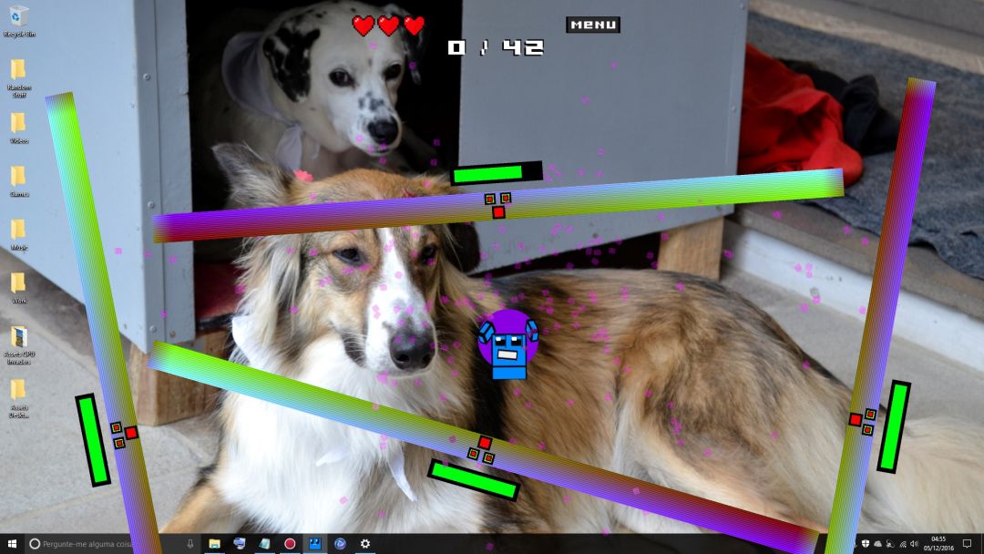 CPU Invaders游戏截图