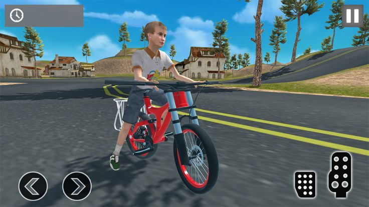 Open World City Bicycle Riding游戏截图