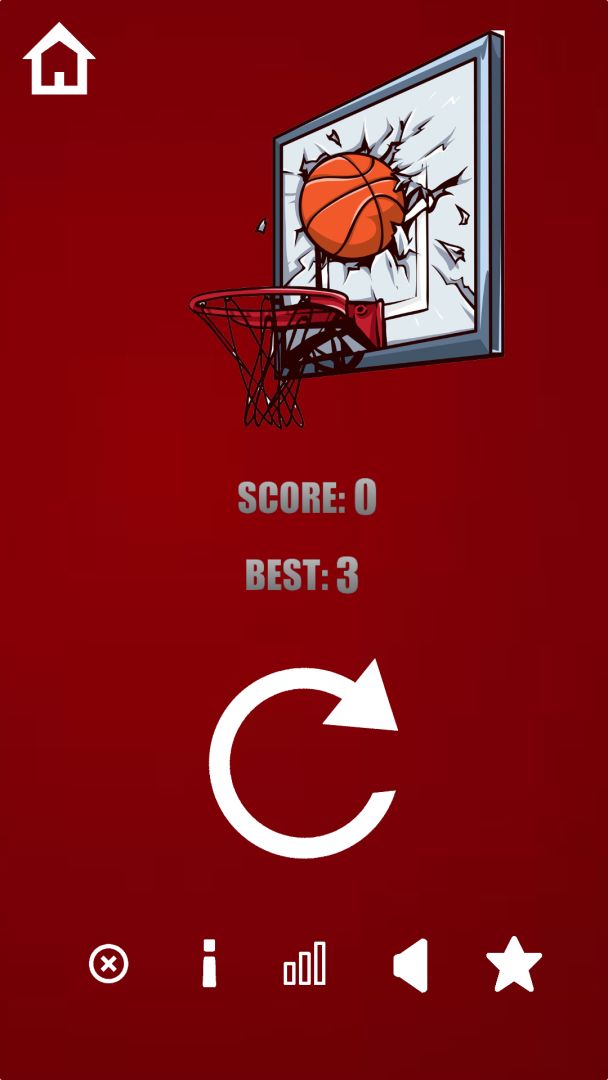 3分投篮 - 太空篮球游戏截图